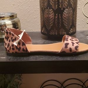 Leopard Sandals